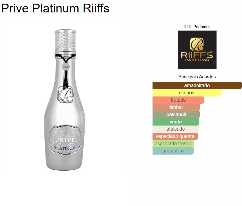 Prive Platinum | 100ml - Riiffs